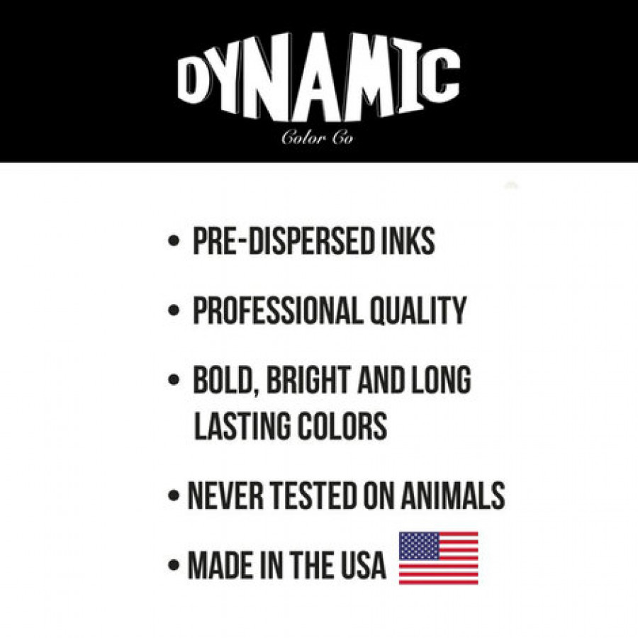 Тату краска Dynamic Colors Smoke Opaque Greys Set (5 пигментов)