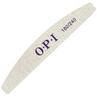 Пилка для ногтей OPI 180/240 полумесяц